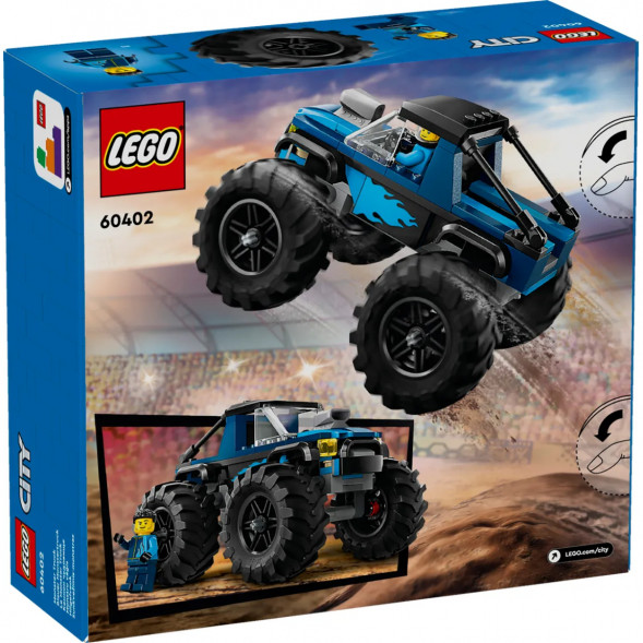 Конструктор LEGO City 60402 Синий Монстр-трак в Ростове-на-Дону