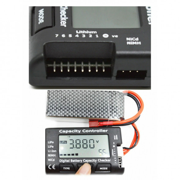 Тестер ёмкости аккумулятора CellMeter-7 с функцией балансировки ячеек в Ростове-на-Дону