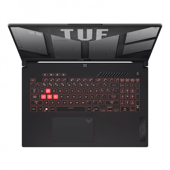 Ноутбук ASUS TUF Gaming A17 FA707NUG-HX156 (17.3&amp;quot;, IPS, 6 ядер, AMD Ryzen 7 7445HS 3.2 ГГц, 16 ГБ DDR5, SSD 512 ГБ, NVIDIA GeForce RTX 4050 - 6 ГБ, без ОС), черный в Ростове-на-Дону