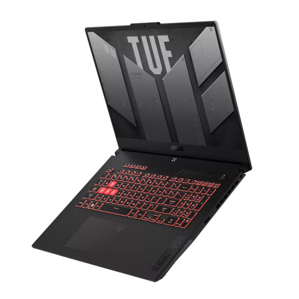 Ноутбук ASUS TUF Gaming A17 FA707NUG-HX156 (17.3&amp;quot;, IPS, 6 ядер, AMD Ryzen 7 7445HS 3.2 ГГц, 16 ГБ DDR5, SSD 512 ГБ, NVIDIA GeForce RTX 4050 - 6 ГБ, без ОС), черный в Ростове-на-Дону