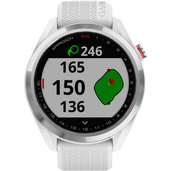 Умные часы для гольфа Garmin Approach S42, белый 010-02572-01 в Ростове-на-Дону