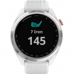 Умные часы для гольфа Garmin Approach S42, белый 010-02572-01