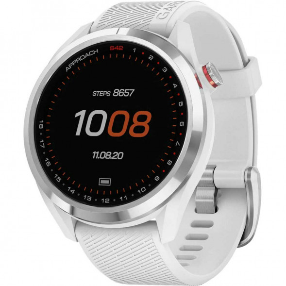 Умные часы для гольфа Garmin Approach S42, белый 010-02572-01 в Ростове-на-Дону