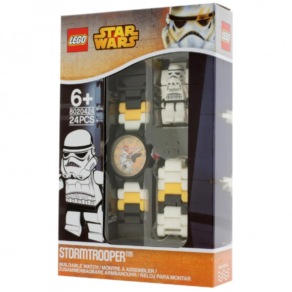 Часы LEGO Star Wars 8020424 Stormtrooper с минифигурой в Ростове-на-Дону