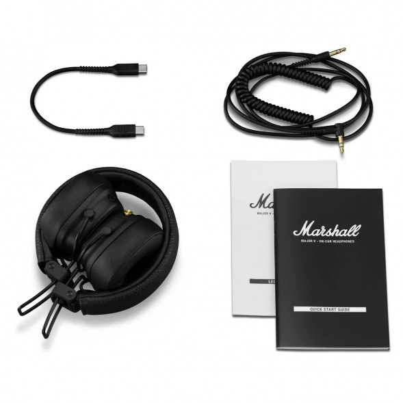 Беспроводные наушники Marshall Major V, чёрный в Ростове-на-Дону