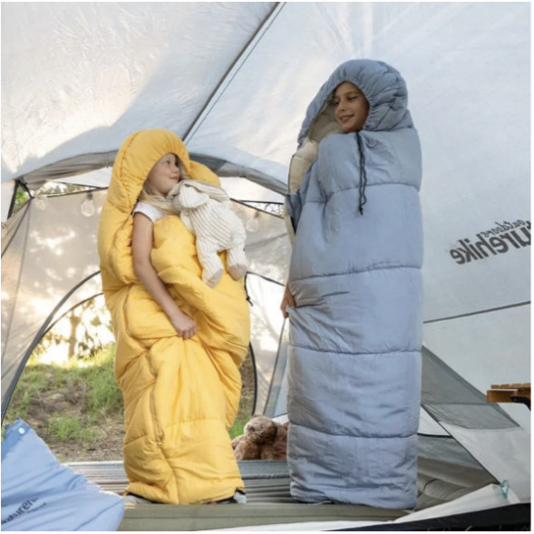 Спальный мешок Naturehike C180 (190x75см), желтый в Ростове-на-Дону