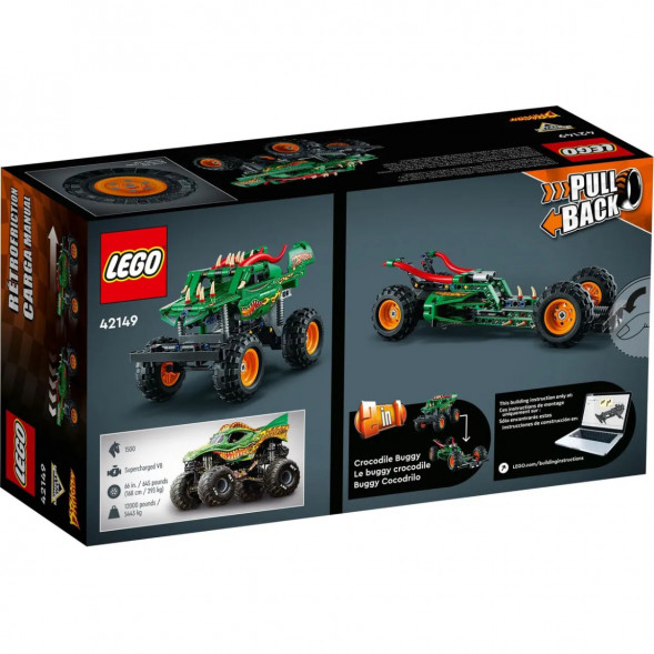 Конструктор LEGO Technic 42149 Монстер Джем «Дракон» в Ростове-на-Дону