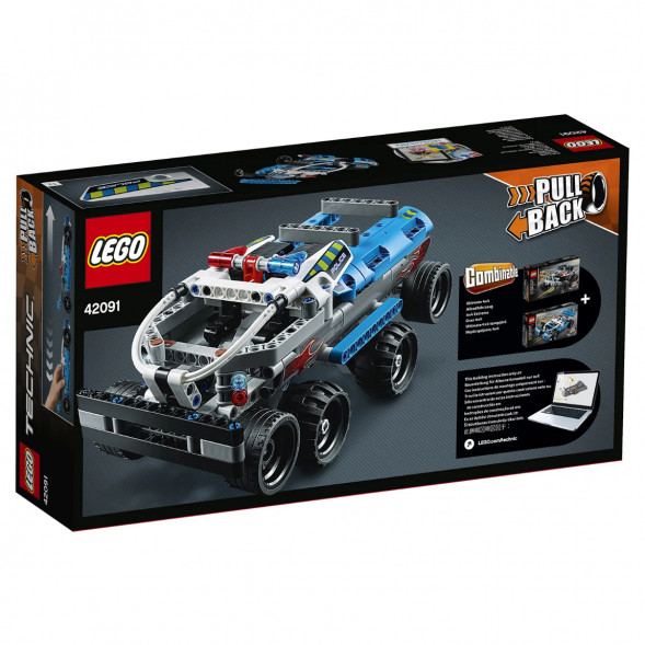 Конструктор LEGO Technic 42091 Полицейская погоня в Ростове-на-Дону