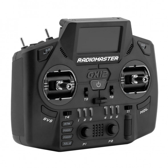Пульт RadioMaster GX12 ELRS 915Мгц/2.4Ггц  (Без АКБ) в Ростове-на-Дону