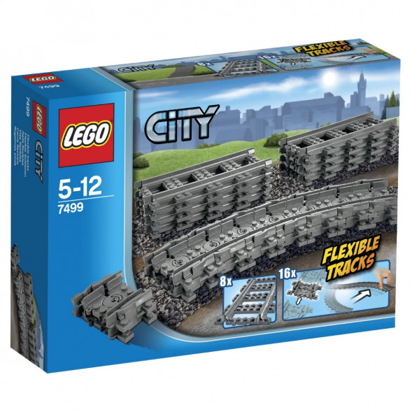 Конструктор LEGO City Trains 7499 Гибкие пути в Ростове-на-Дону