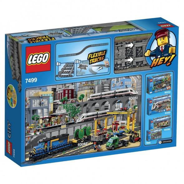 Конструктор LEGO City Trains 7499 Гибкие пути в Ростове-на-Дону