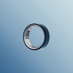 Умное кольцо Oura Ring 4 Ceramic (размер 9), Темная ночь/Midnight