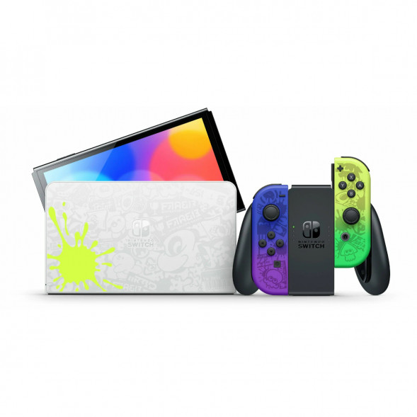 Игровая приставка Nintendo Switch OLED 64 ГБ, Splatoon 3 Edition в Ростове-на-Дону