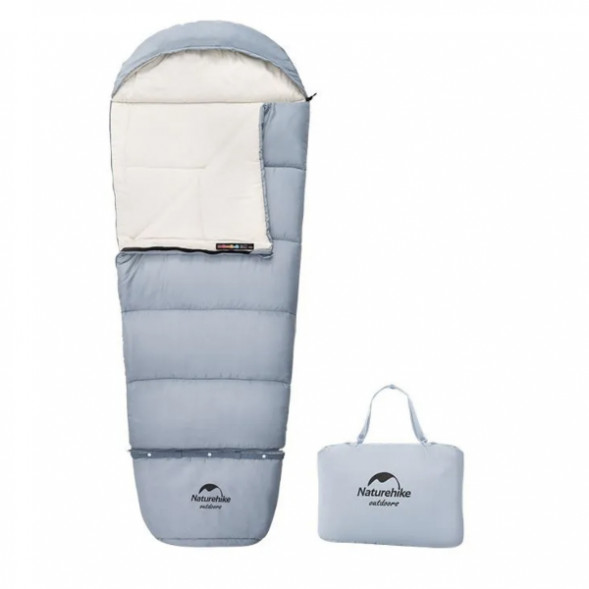 Спальный мешок Naturehike C180 (190x75см), голубой в Ростове-на-Дону
