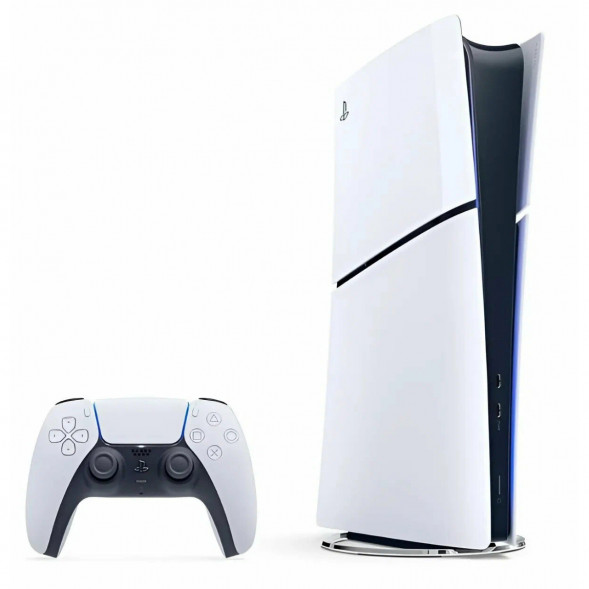 Игровая приставка Sony PlayStation 5 Slim 825 ГБ без дисковода, белый в Ростове-на-Дону