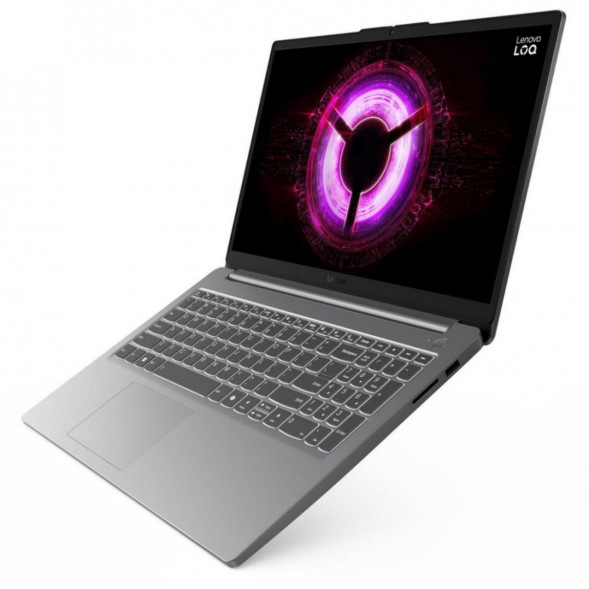Ноутбук Lenovo LOQ 15ARP10E (83S0007FUS) (15.6&amp;quot;, IPS, AMD Ryzen 7 170 3.2 ГГц, 8 ядер, 16 ГБ DDR5, SSD 512 ГБ, NVIDIA  GeForce RTX 4050 - 6 ГБ, Windows 11 Home), серый в Ростове-на-Дону