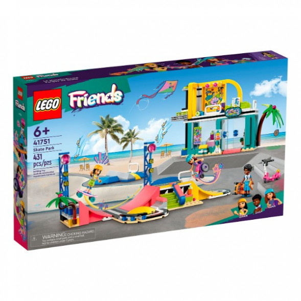 Конструктор LEGO Friends 41751 Скейт-парк в Ростове-на-Дону