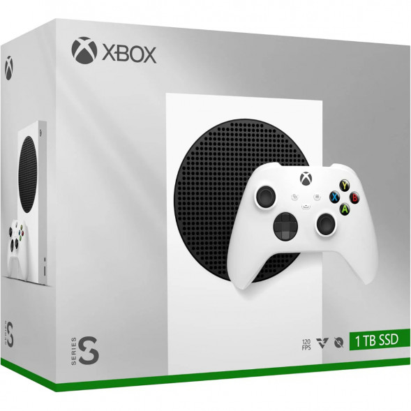 Игровая приставка Microsoft Xbox Series S, 1 ТБ, белый в Ростове-на-Дону