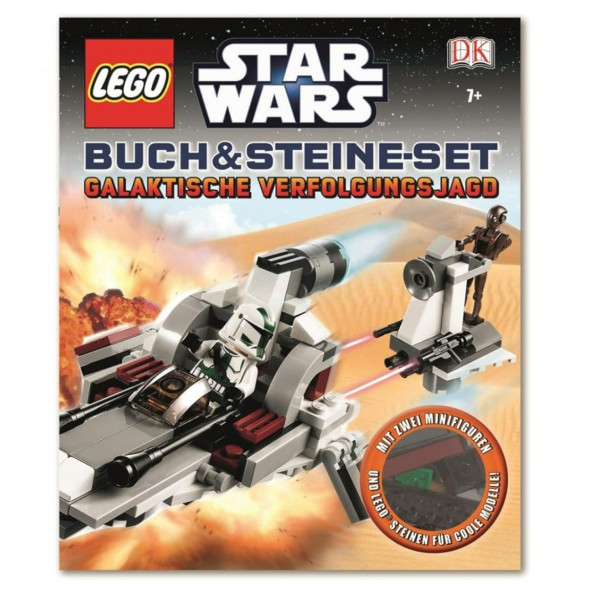 Книга и набор кубиков LEGO Star Wars Buch &amp;amp; Steine-Set: Galaktische Verfolgungsjagd в Ростове-на-Дону