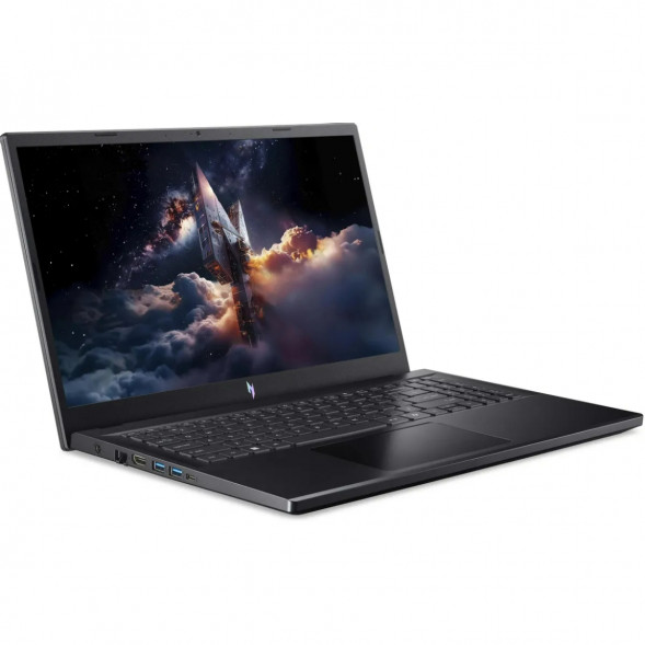 Ноутбук Acer Nitro V 15 ANV15-52-57BB (15.6&amp;quot;, IPS, Intel Core i5 13420H 2.1ГГц, 8 ядер, 16ГБ DDR4, 512ГБ SSD, NVIDIA GeForce RTX 5050 - 8 ГБ, Windows 11 Home), черный в Ростове-на-Дону