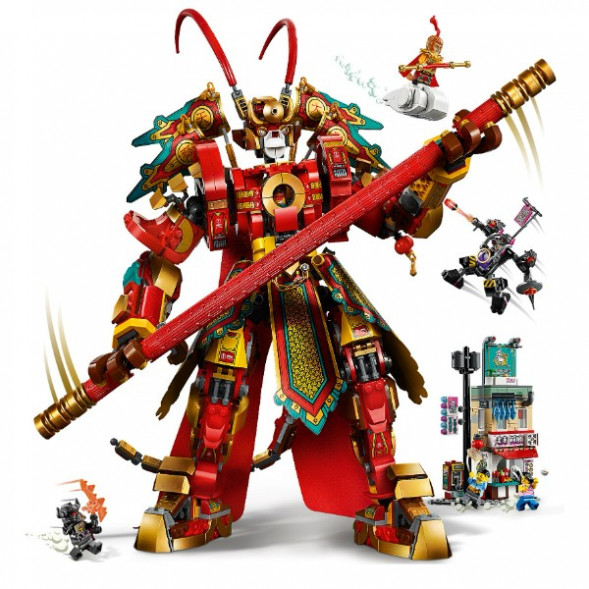 Конструктор LEGO Monkie Kid 80012 Боевой робот Царя Обезьян в Ростове-на-Дону