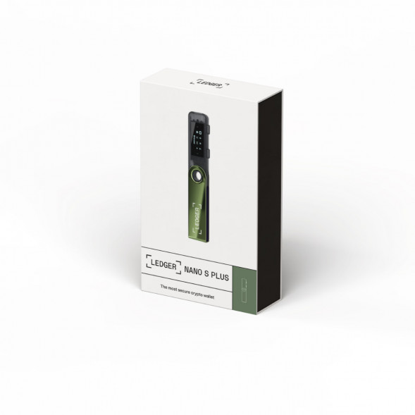 Криптокошелек Ledger Nano S Plus 1 шт., Oxidate Green в Ростове-на-Дону