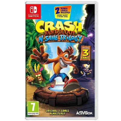 Игра Crash Bandicoot N-Sane Trilogy для (Switch, английский язык) в Ростове-на-Дону
