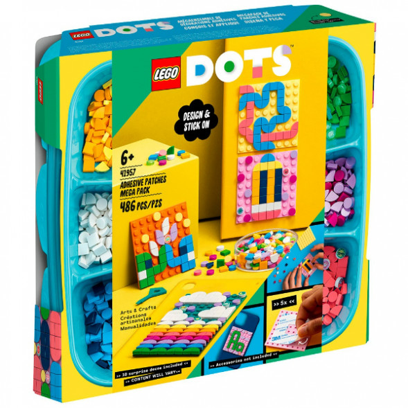 Конструктор LEGO DOTS 41957 Большой набор пластин-наклеек с тайлами в Ростове-на-Дону