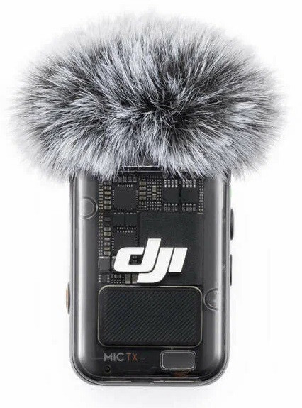 Беспроводной микрофон DJI Mic 2 Transmitter, чёрный в Ростове-на-Дону