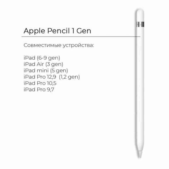 Стилус Apple Pencil (1st Generation) в Ростове-на-Дону