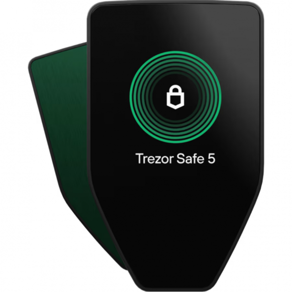 Аппаратный криптокошелек Trezor Safe 5, Green Beryl в Ростове-на-Дону