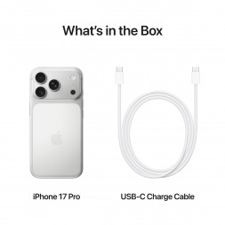 Смартфон Apple iPhone 17 Pro 1 ТБ DualSim, Silver