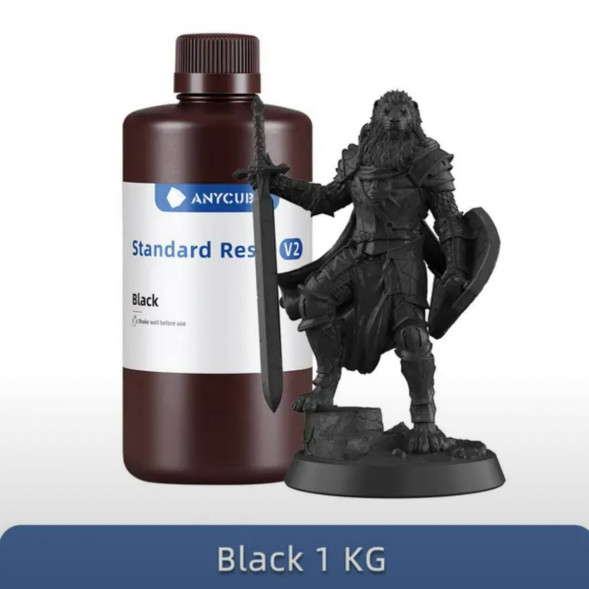 Смола для 3D печати ANYCUBIC Standart Resin V2 Black 1 Кг в Ростове-на-Дону