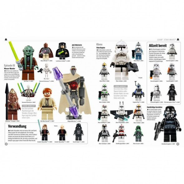 Книга и набор кубиков LEGO Star Wars: Lexikon der Figuren, Raumschiffe und Droiden в Ростове-на-Дону