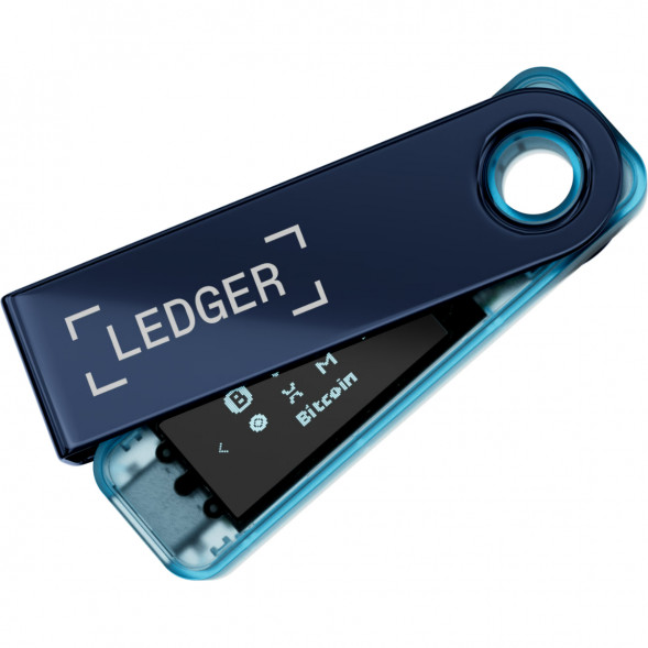 Криптокошелек Ledger Nano S Plus 1 шт., Neptune Blue в Ростове-на-Дону
