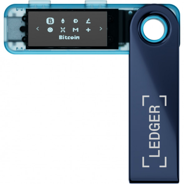 Криптокошелек Ledger Nano S Plus 1 шт., Neptune Blue в Ростове-на-Дону