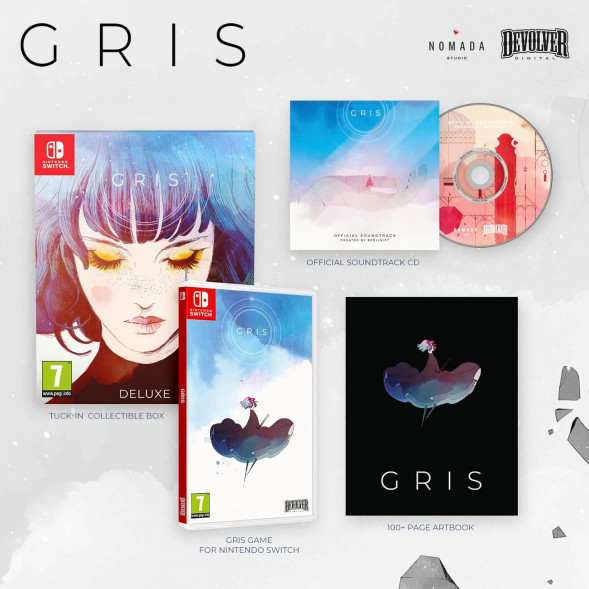 Игра GRIS. Deluxe Edition [Nintendo Switch, русские субтитры] в Ростове-на-Дону