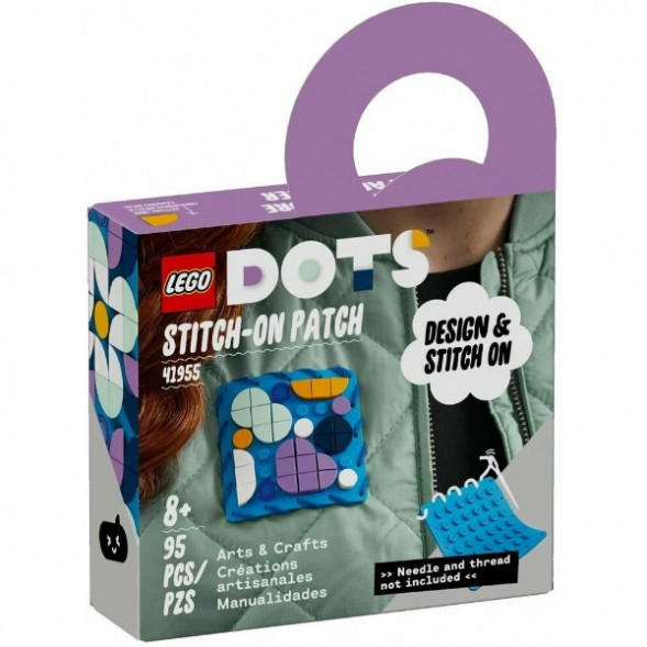 Конструктор LEGO DOTS 41955 Пластина-нашивка с тайлами в Ростове-на-Дону