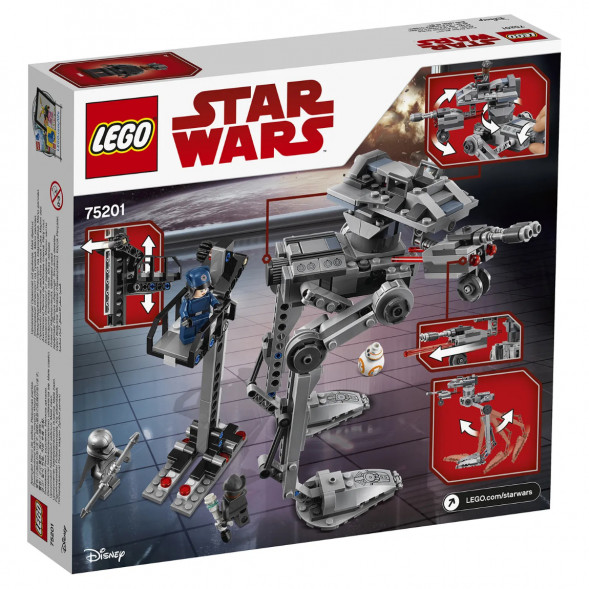 Конструктор LEGO Star Wars 75201 Вездеход AT-ST Первого Ордена в Ростове-на-Дону