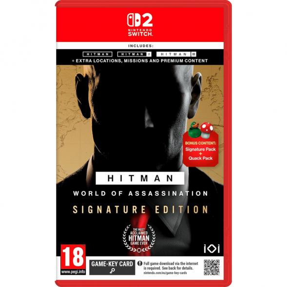 Игра Hitman World of Assassination Signature Edition [Nintendo Switch 2, русские субтитры] в Ростове-на-Дону