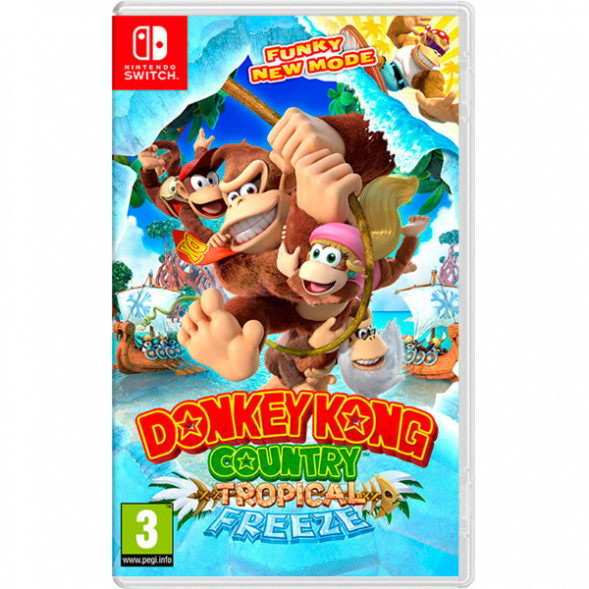 Игра Donkey Kong Country: Tropical Freeze [Nintendo Switch, английская версия] в Ростове-на-Дону