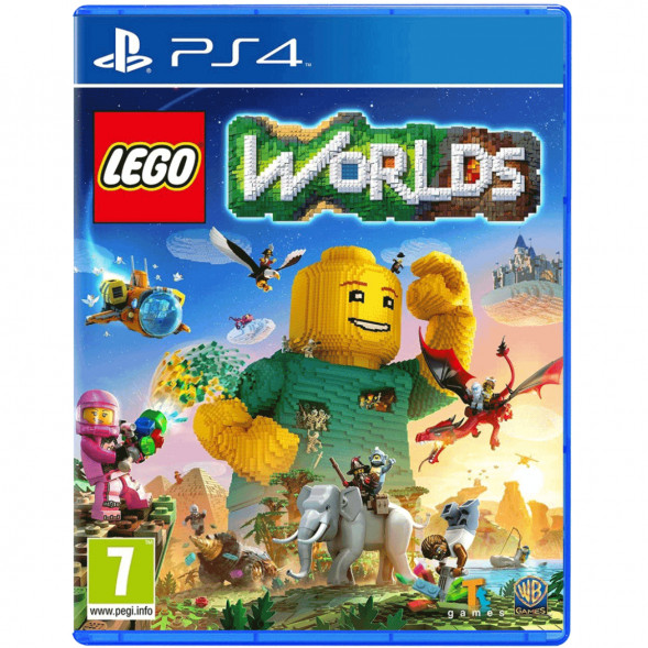 Игра LEGO Worlds [PS4, английская версия] в Ростове-на-Дону