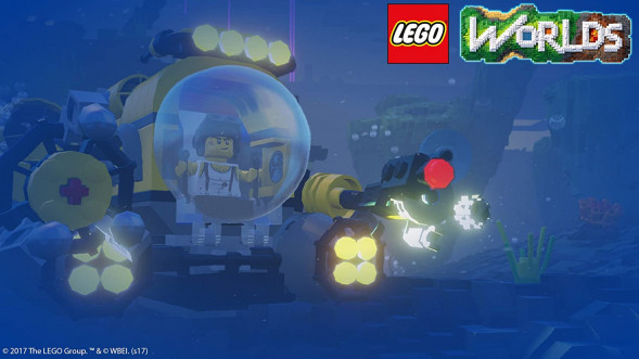 Игра LEGO Worlds [PS4, английская версия] в Ростове-на-Дону