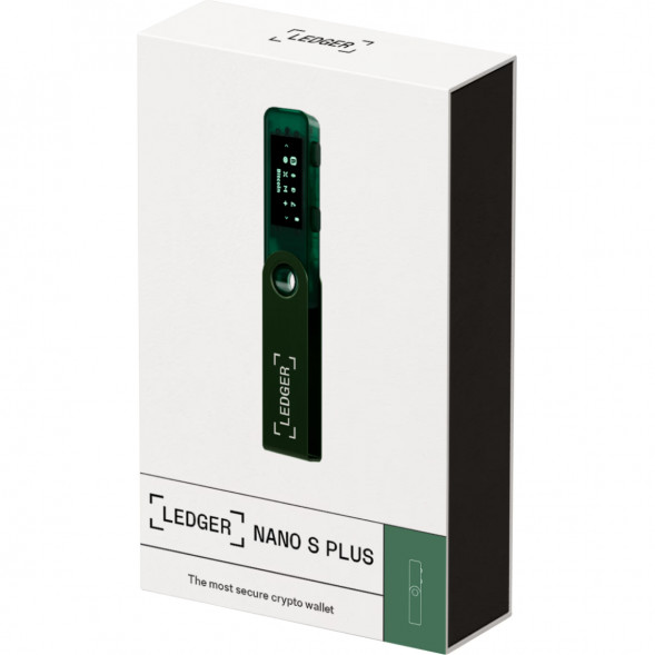 Криптокошелек Ledger Nano S Plus 1 шт., Emerald Green в Ростове-на-Дону