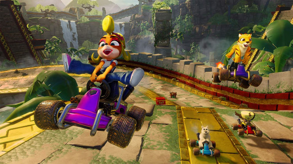 Игра Crash Team Racing Nitro-Fueled для Nintendo Switch, картридж в Ростове-на-Дону