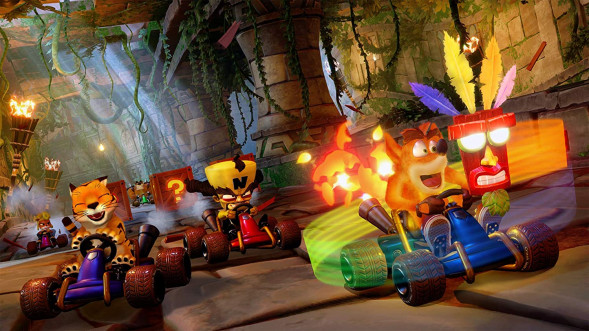 Игра Crash Team Racing Nitro-Fueled для Nintendo Switch, картридж в Ростове-на-Дону