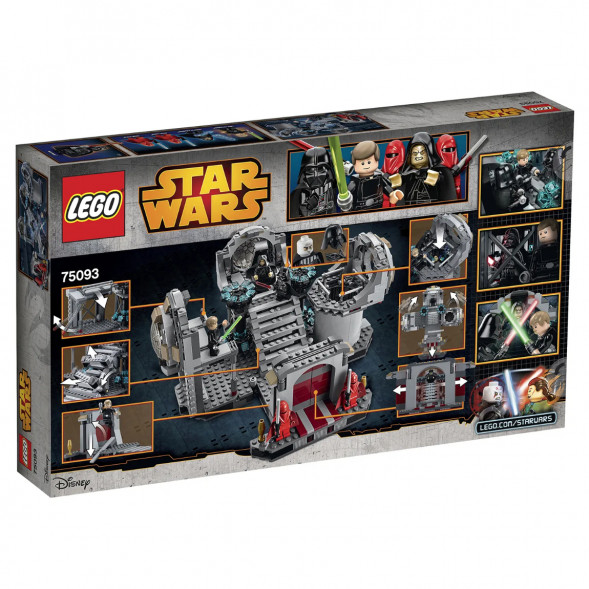 Конструктор LEGO Star Wars 75093 Звезда Смерт - Последняя схватка в Ростове-на-Дону