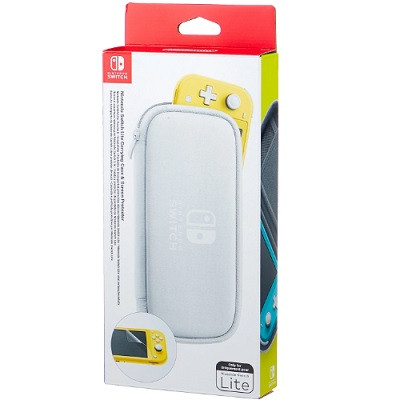 Nintendo Чехол и защитная плёнка для Nintendo Switch Lite, белый в Ростове-на-Дону