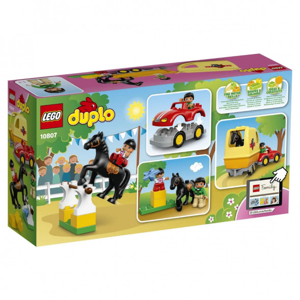Конструктор LEGO DUPLO Town 10807 Трейлер для лошадок в Ростове-на-Дону