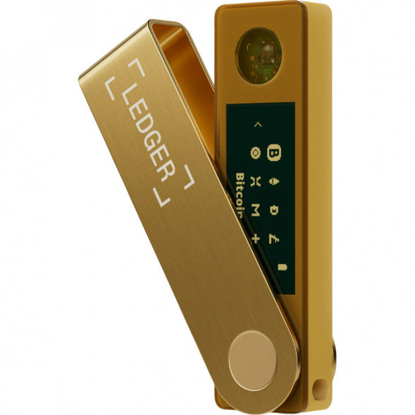 Аппаратный криптокошелек Ledger Nano X, Gold в Ростове-на-Дону